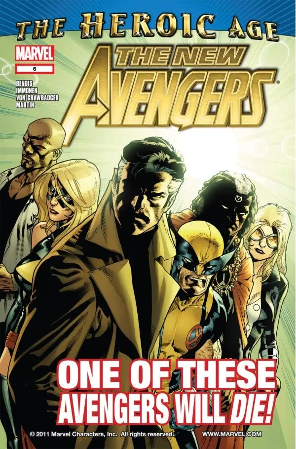 Cover of New Avengers #6