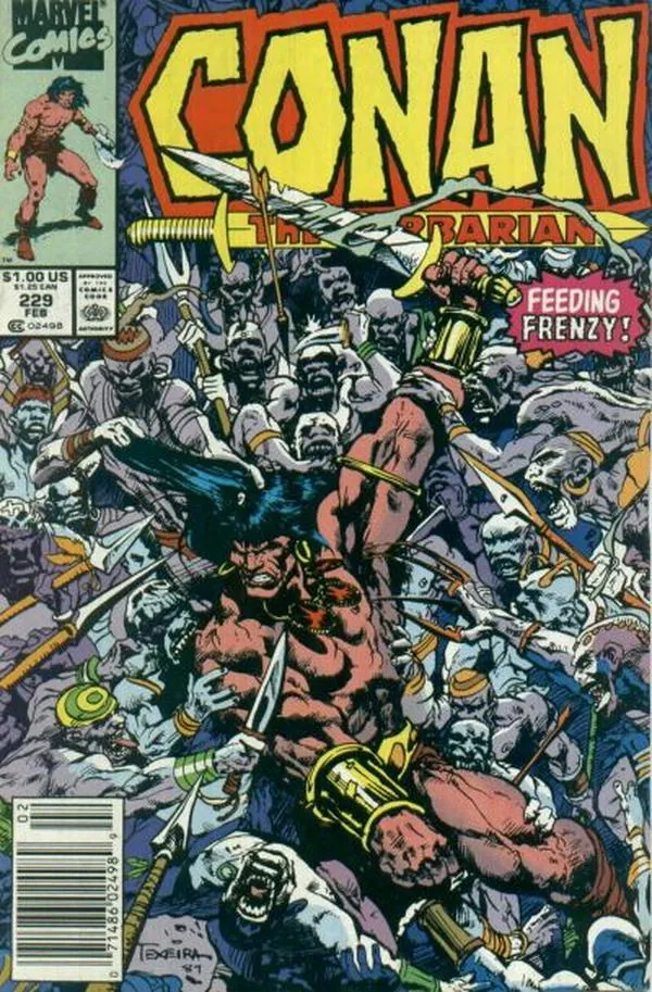 Cover of Conan the Barbarian #229