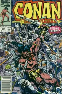 Cover of Conan the Barbarian #229