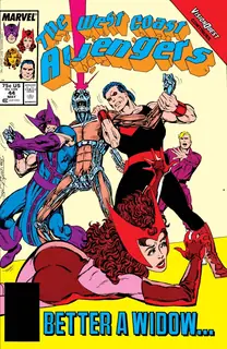 Cover of West Coast Avengers #44