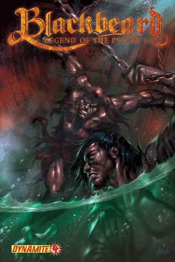 Cover of Blackbeard: Legend of the Pyrate King #4