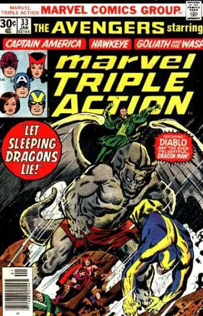 Cover of Marvel Triple Action #33
