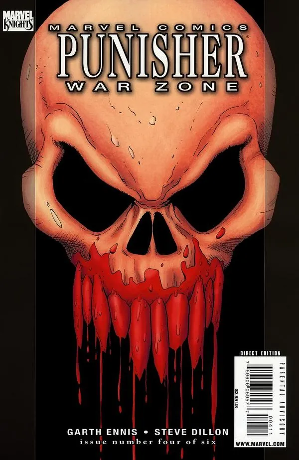 Cover of Punisher: War Zone #4