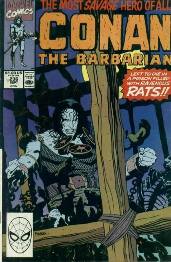 Cover of Conan the Barbarian #236