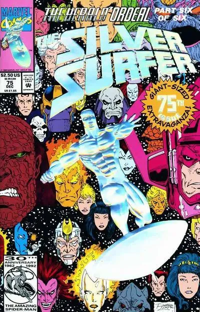 Cover of Silver Surfer #75