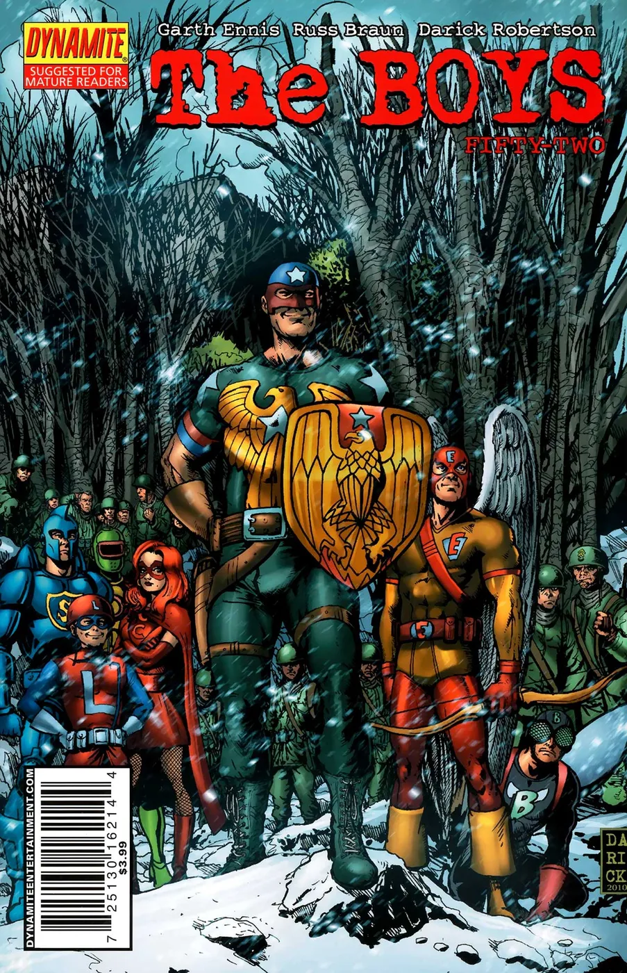 Cover of The Boys #52