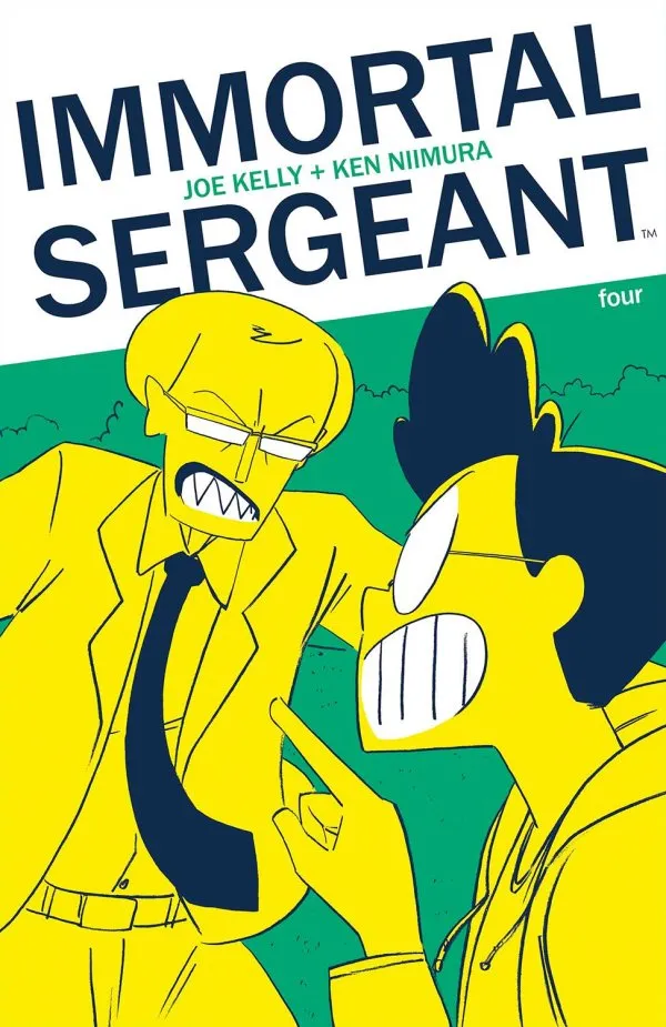 Cover of Immortal Sergeant #4