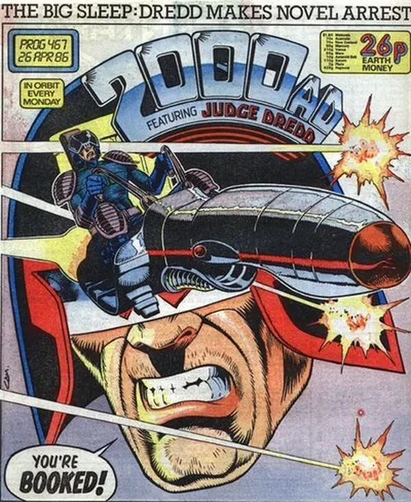 Cover of 2000 AD #467