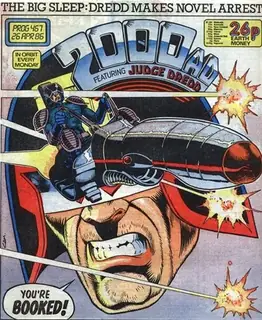 Cover of 2000 AD #467