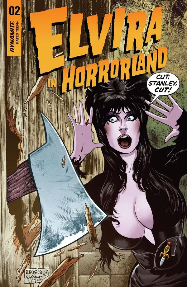 Cover of Elvira in Horrorland #2