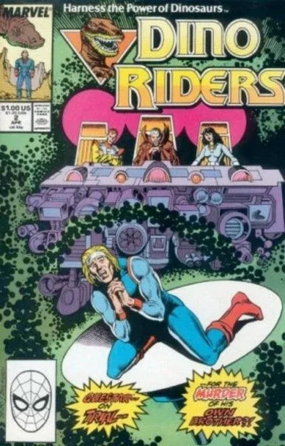 Cover of Dino Riders #2