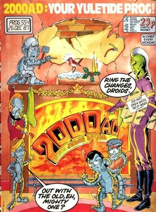 Cover of 2000 AD #554