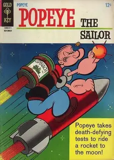 Cover of Popeye the Sailor #78