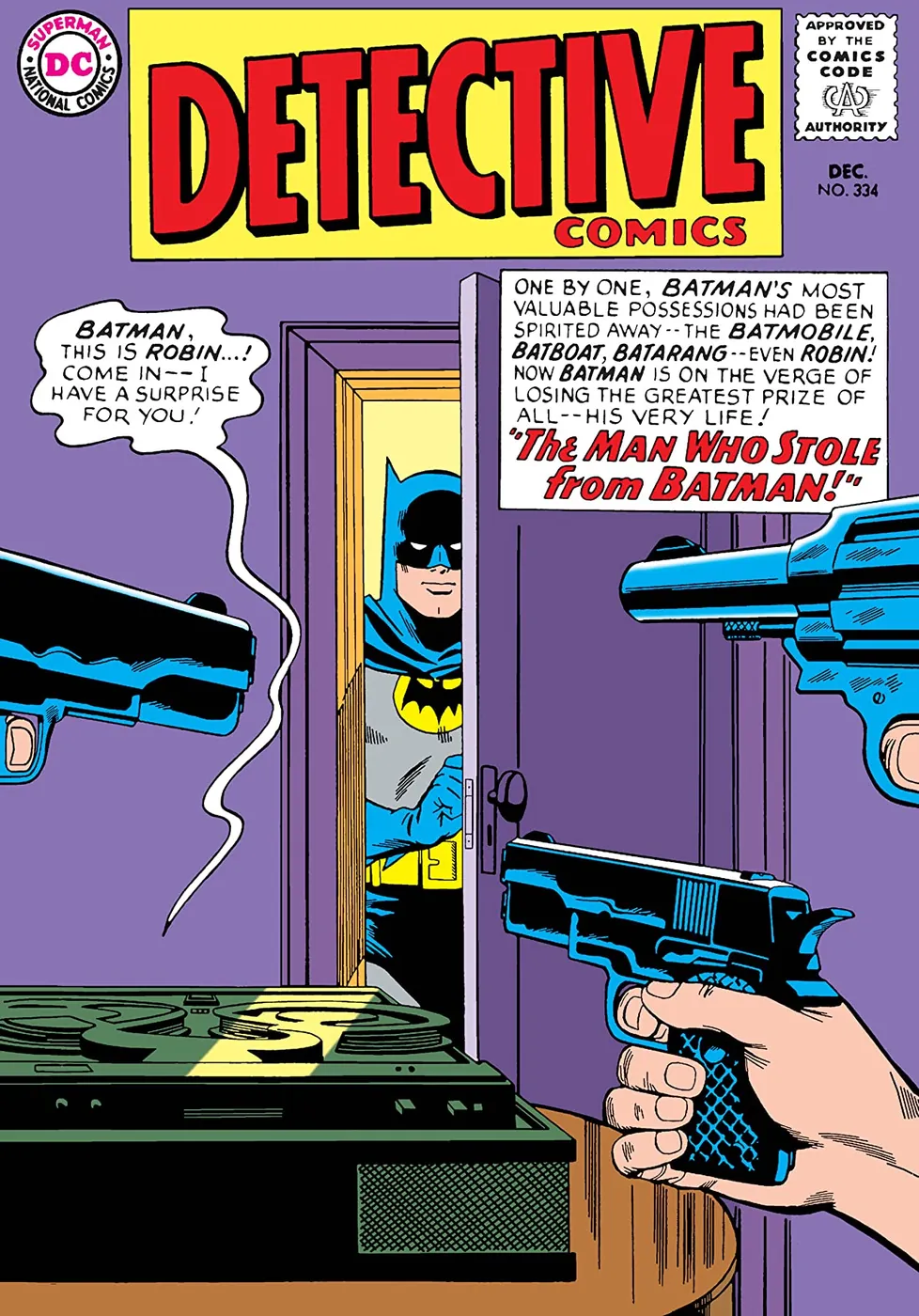 Cover of Detective Comics #334