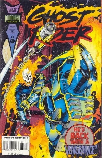 Cover of Ghost Rider #51