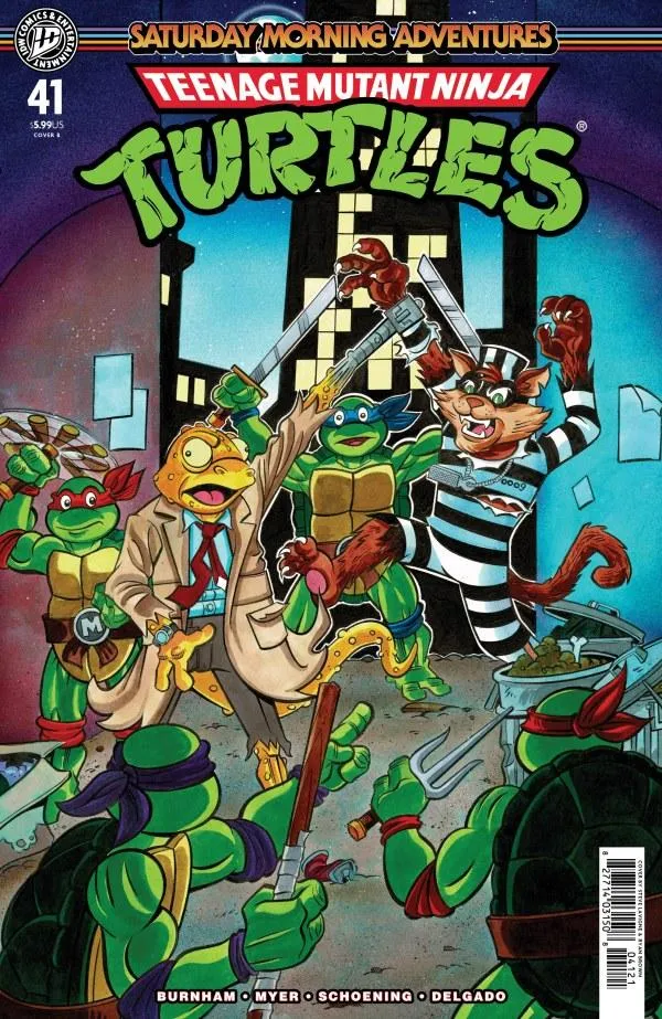 Cover of Teenage Mutant Ninja Turtles: Saturday Morning Adventures #41