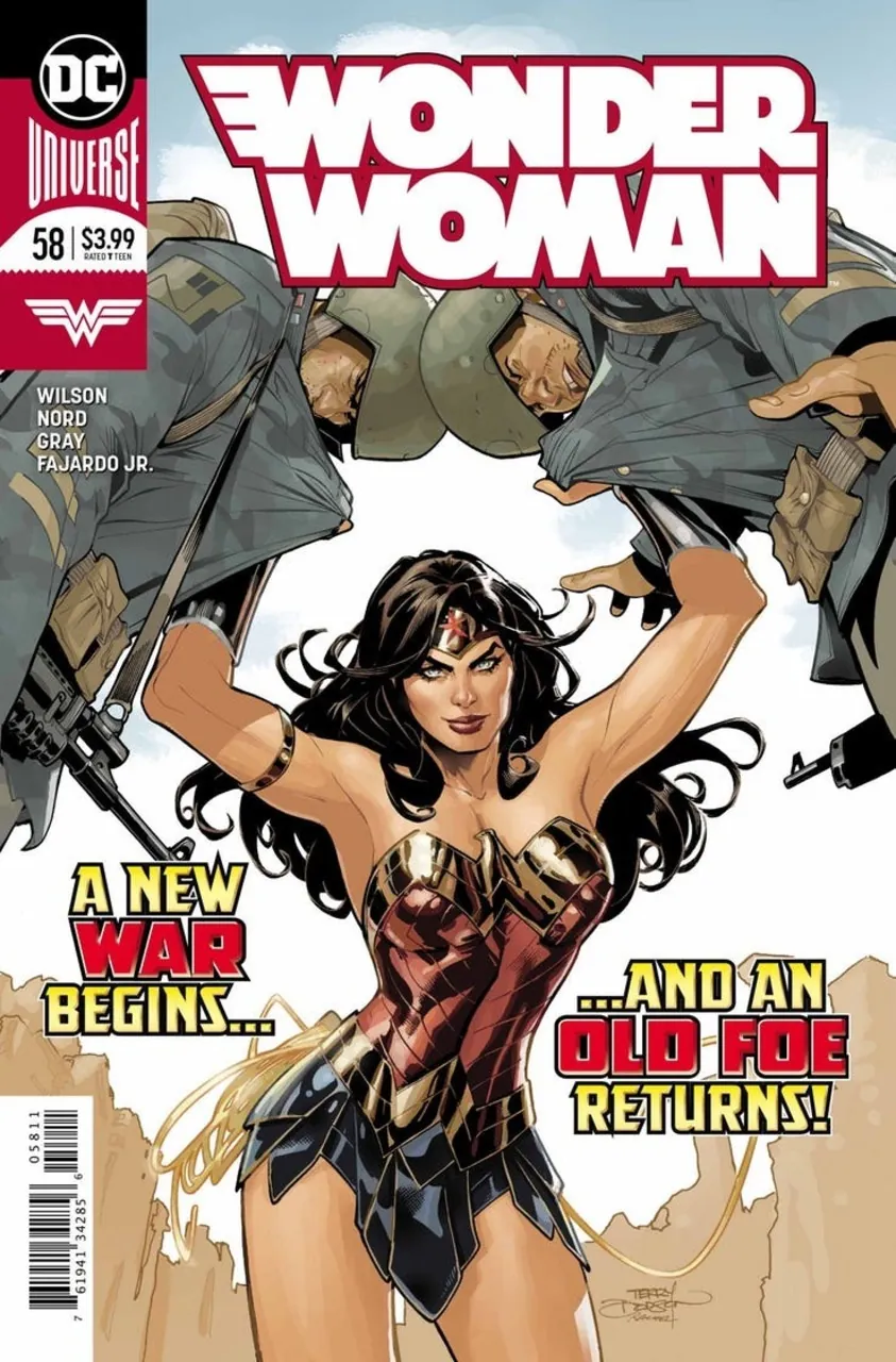 Cover of Wonder Woman #58