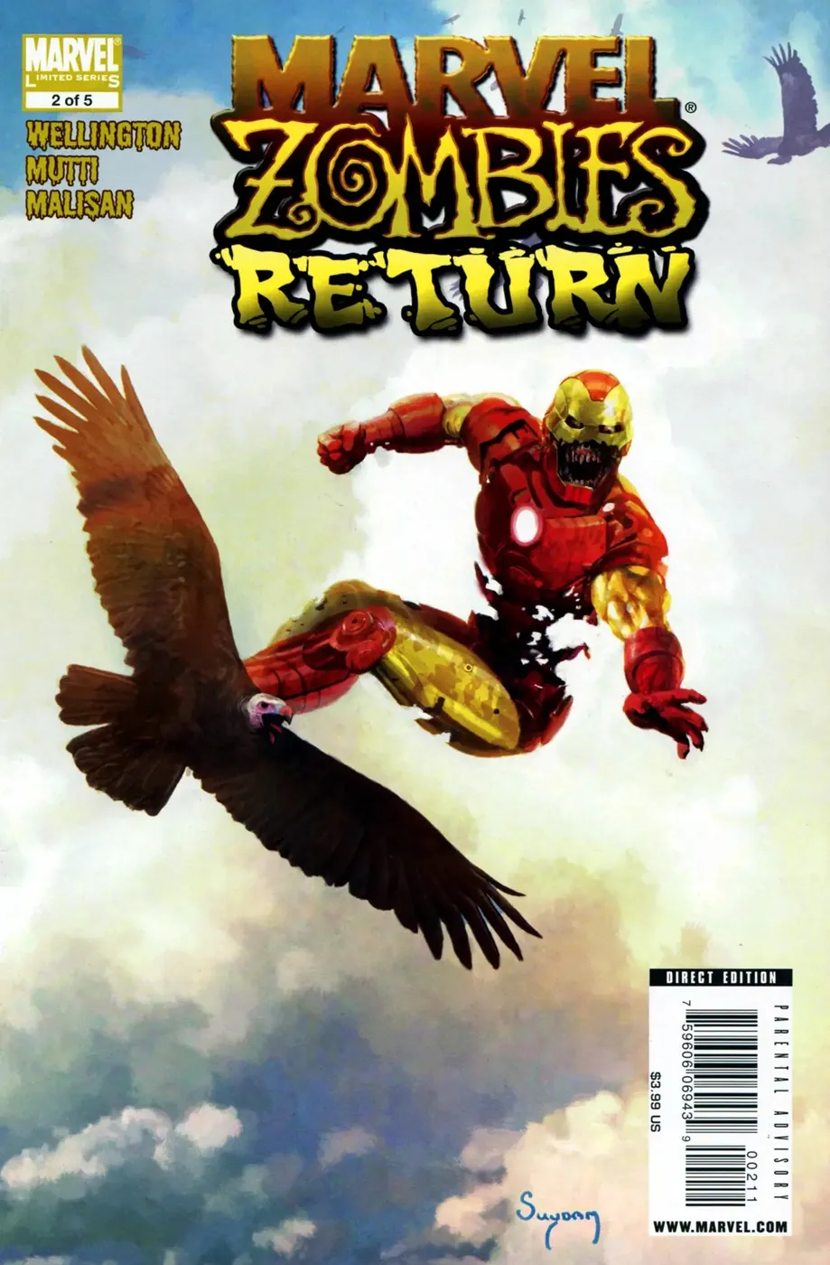 Cover of Marvel Zombies Return #2