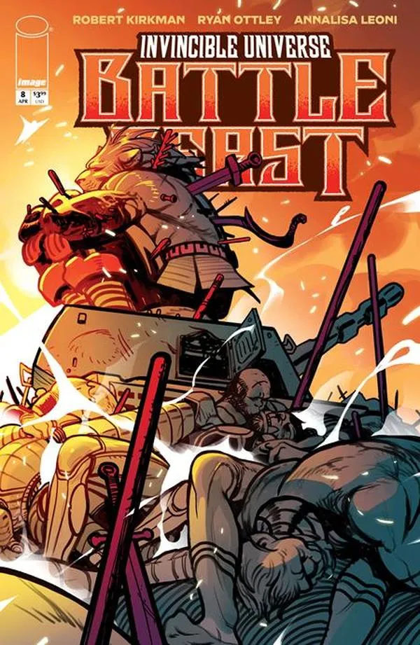 Cover of Invincible Universe: Battle Beast #8