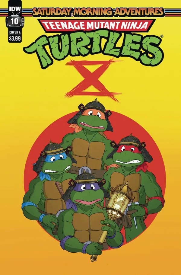 Cover of Teenage Mutant Ninja Turtles: Saturday Morning Adventures #10