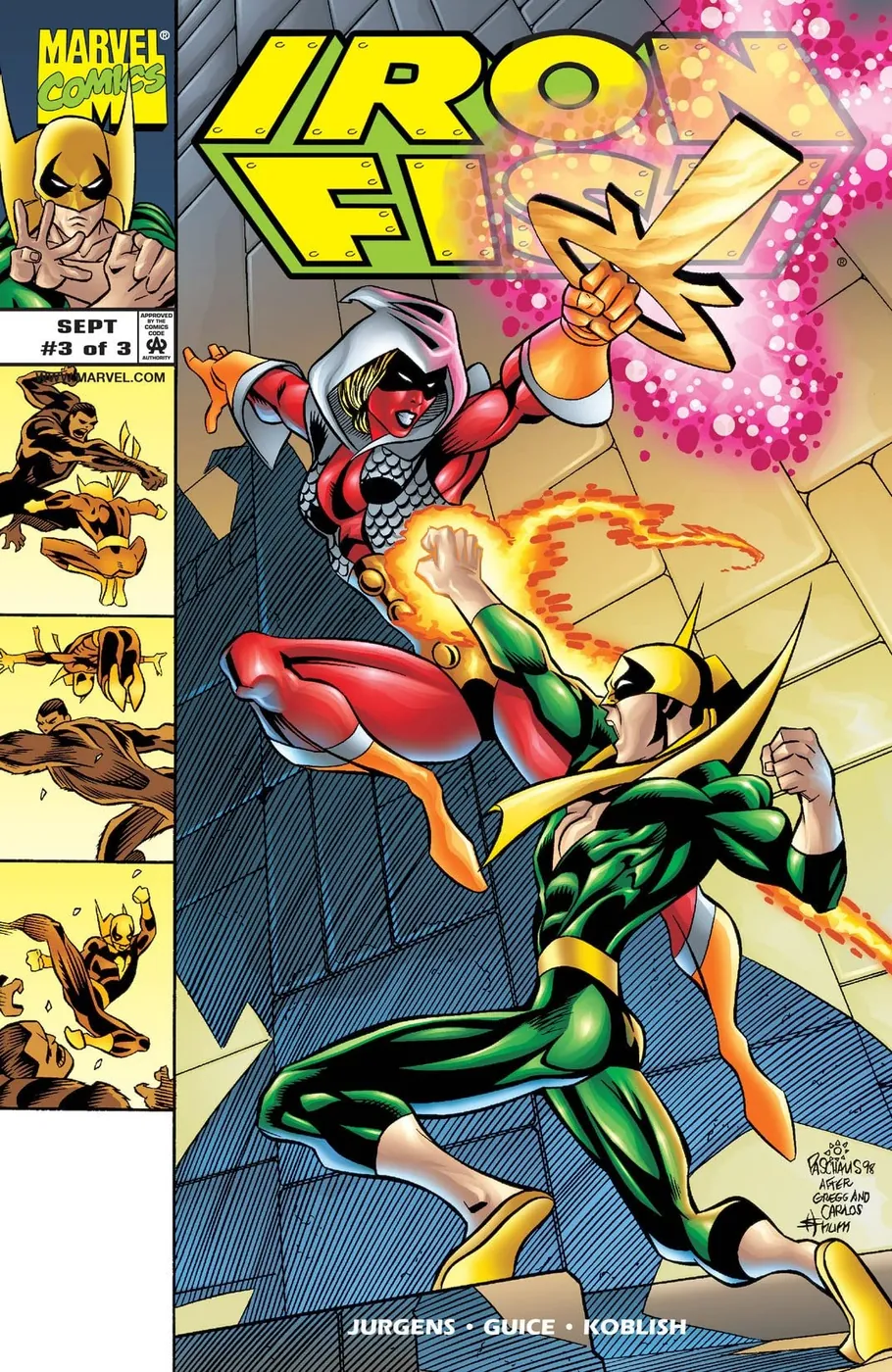Cover of Iron Fist #3