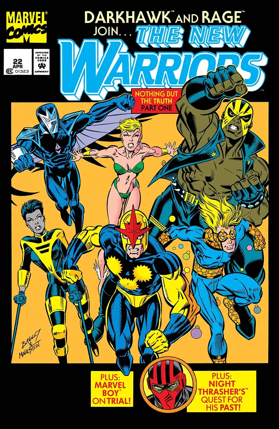 Cover of The New Warriors #22