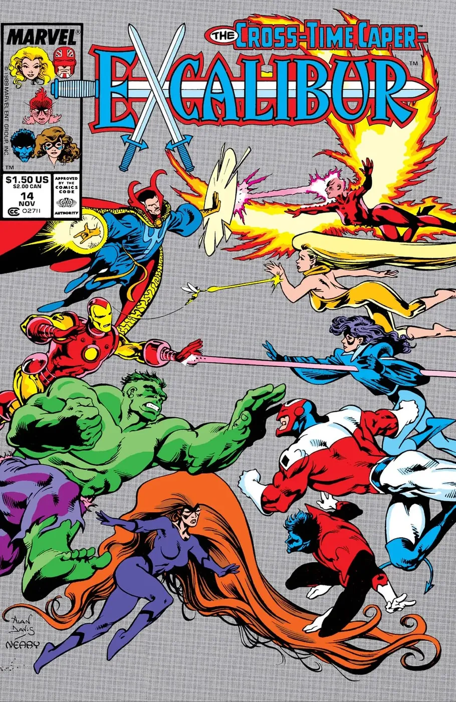 Cover of Excalibur #14
