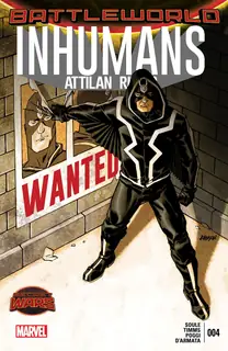 Cover of Inhumans Attilan Rising #4