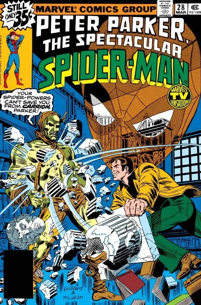 Cover of The Spectacular Spider-Man #28