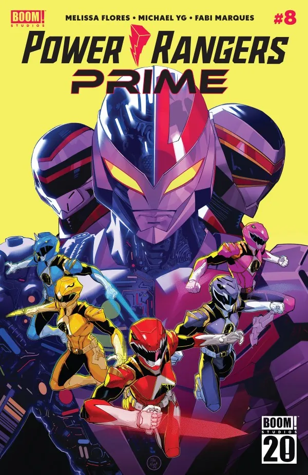 Cover of Power Rangers: Prime #8