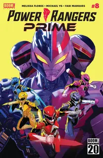 Cover of Power Rangers: Prime #8