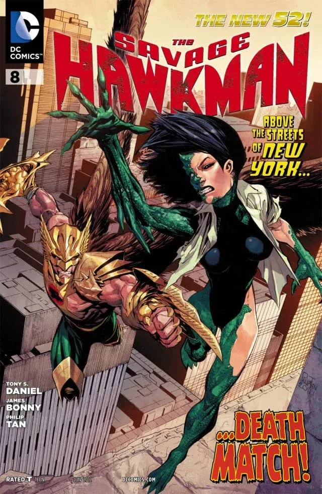 Cover of The Savage Hawkman #8