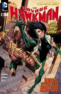 Cover of The Savage Hawkman #8