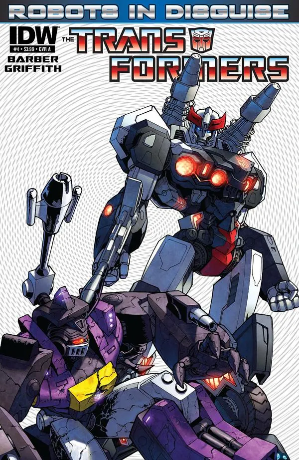 Cover of The Transformers: Robots in Disguise #4