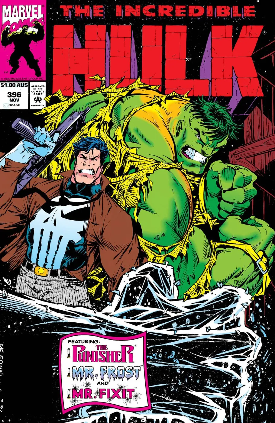Cover of The Incredible Hulk #396