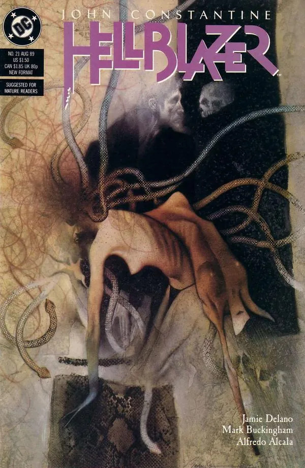 Cover of Hellblazer #21