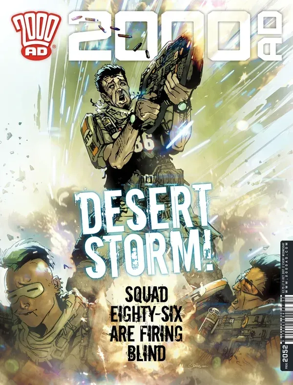 Cover of 2000 AD #2052