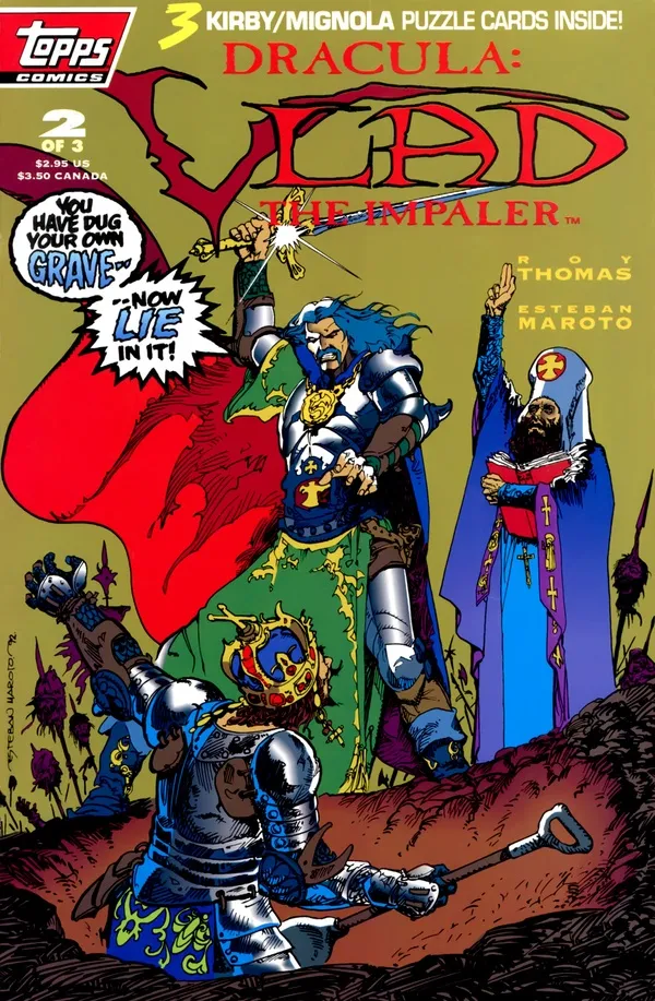 Cover of Dracula: Vlad the Impaler #2