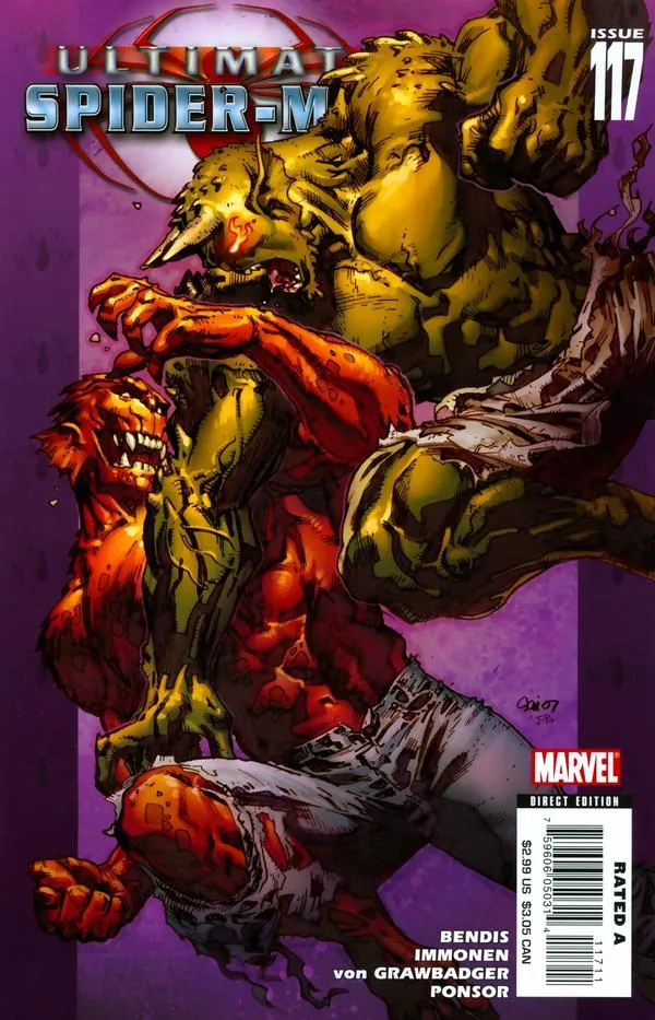 Cover of Ultimate Spider-Man #117