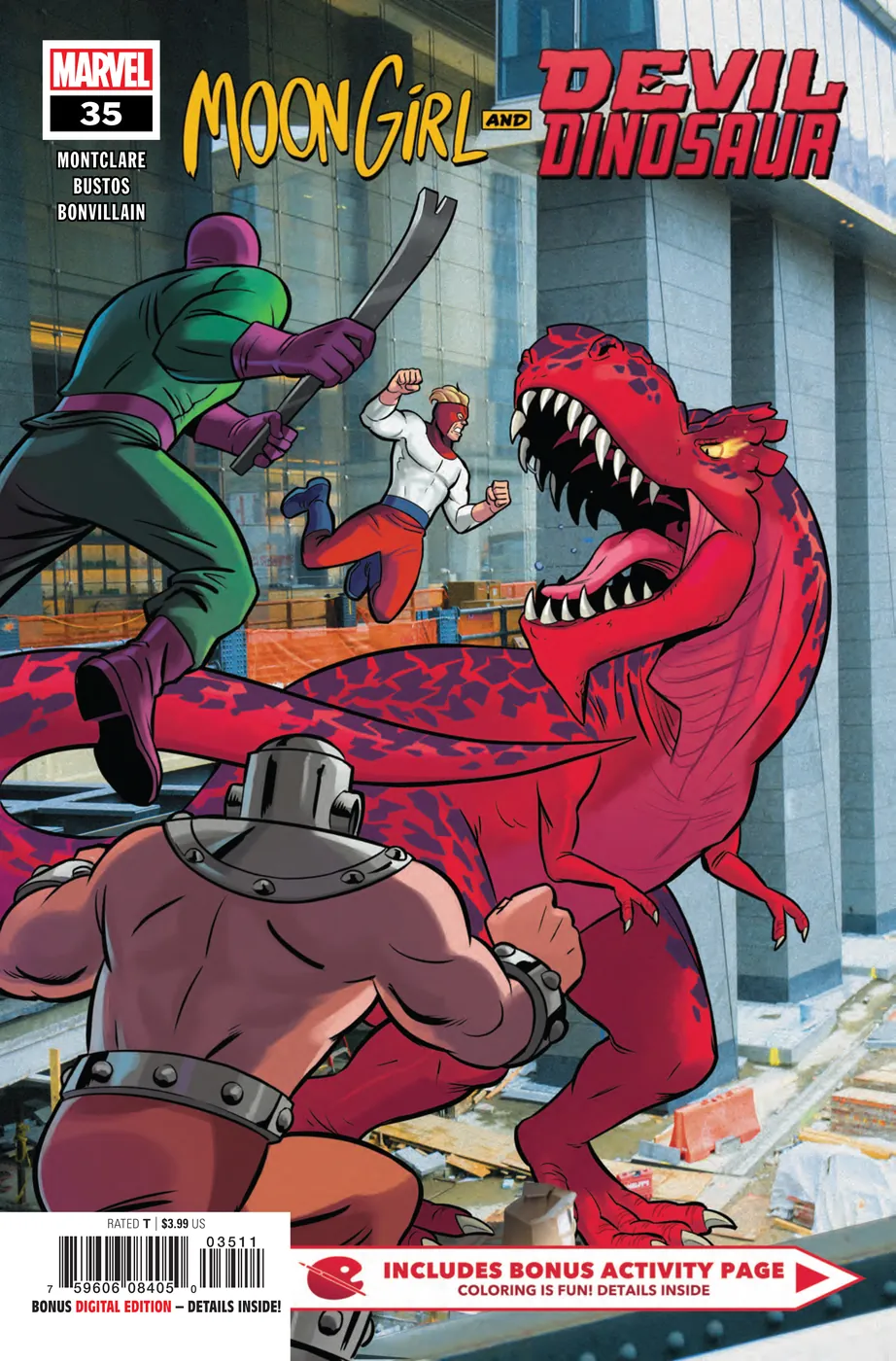 Cover of Moon Girl and Devil Dinosaur #35