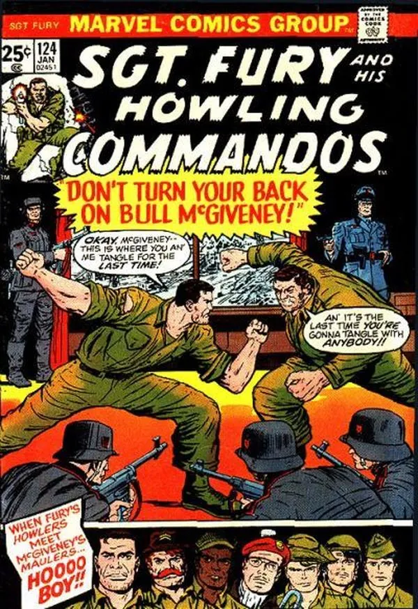 Cover of Sgt. Fury and His Howling Commandos #124