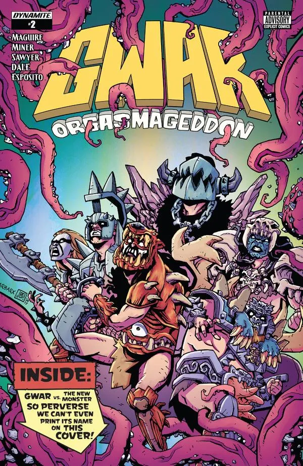 Cover of GWAR: Orgasmageddon #2