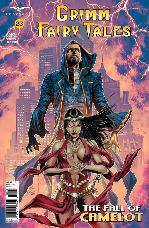 Cover of Grimm Fairy Tales #23