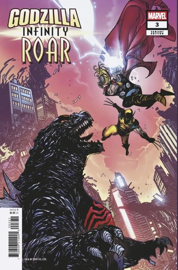 Cover of Godzilla: Infinity Roar #3
