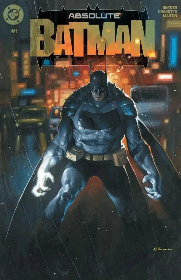 Cover of Absolute Batman #1