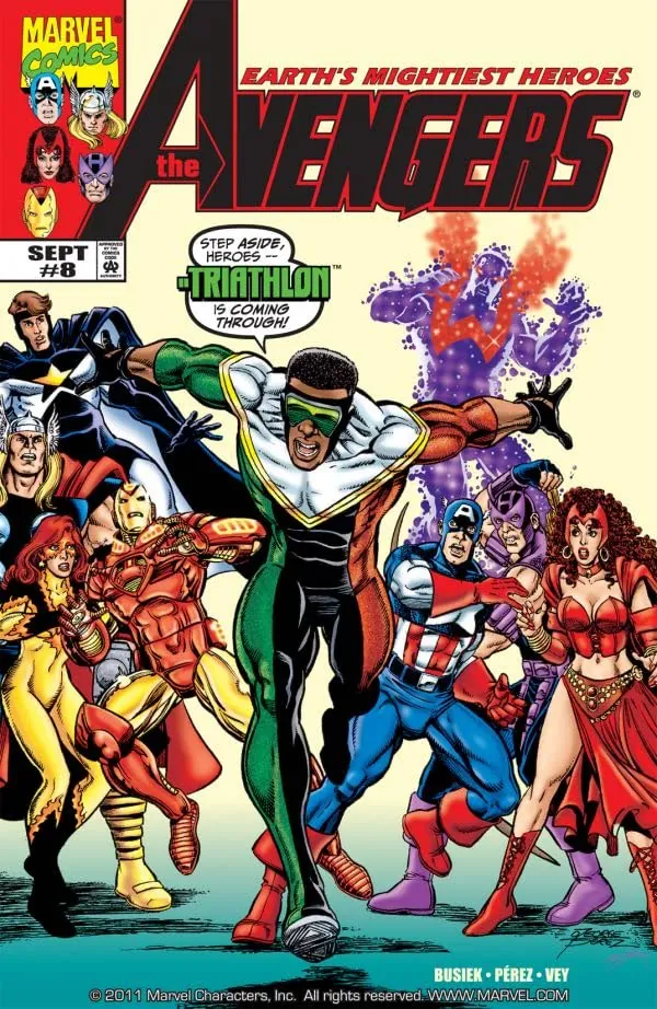 Cover of Avengers #8