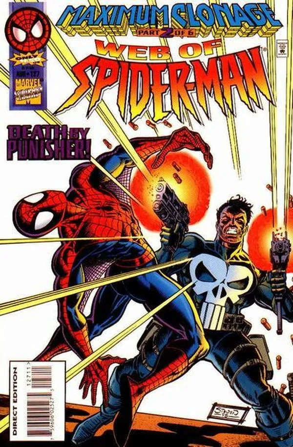 Cover of Web of Spider-Man #127