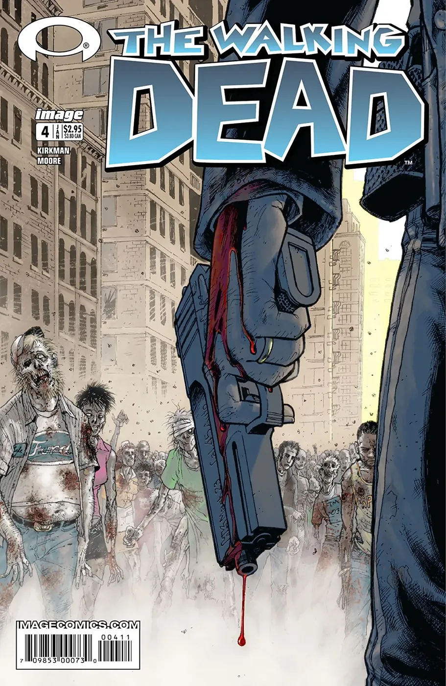 Cover of The Walking Dead #4