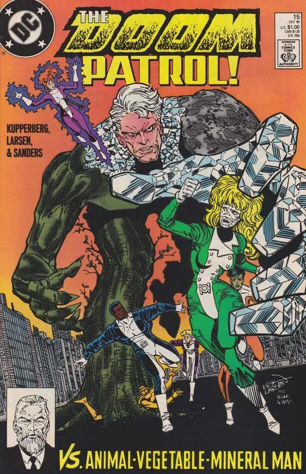 Cover of Doom Patrol #15
