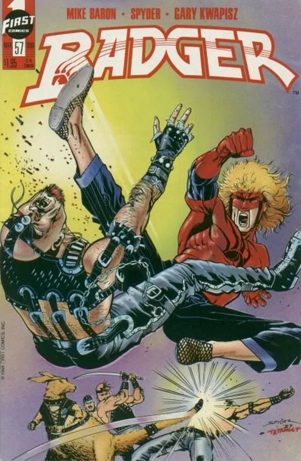 Cover of The Badger #57